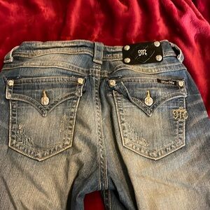 Miss Me jeans sz 28 boyfriend cut capri